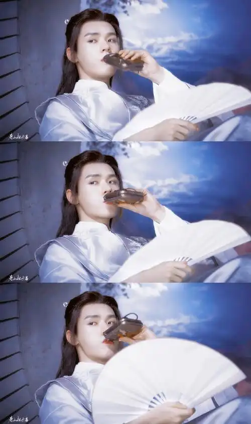 龚俊温客行#月下摇扇|心动名场面