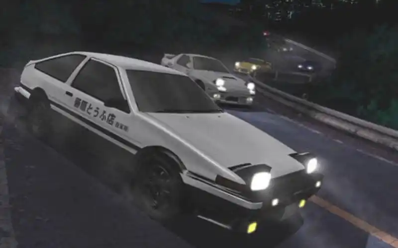 看了肾上腺素飙升,超燃头文字d飙车漂移混剪!