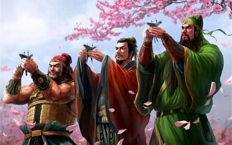 桃园三结义情节 真三国无双8对比94版三国(有此兄弟 今生足矣)