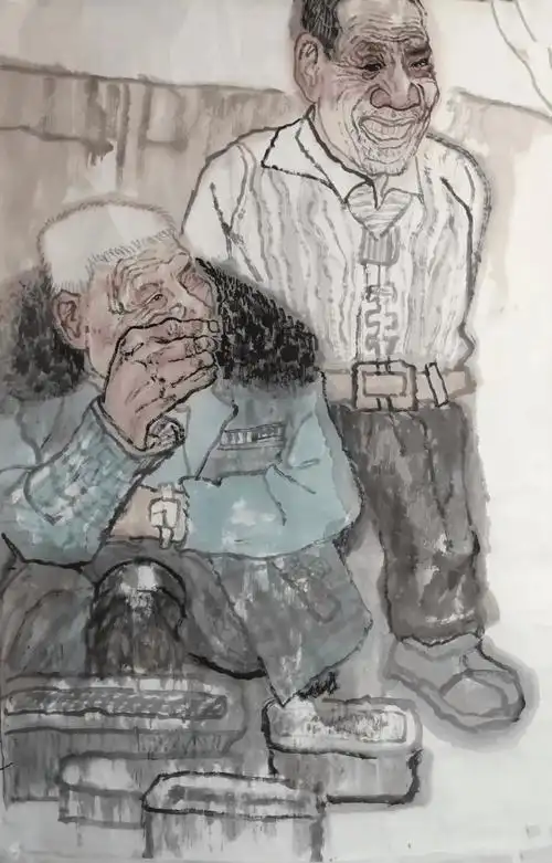 【艺术世界】以书入画——高星宇新中式水墨人物画