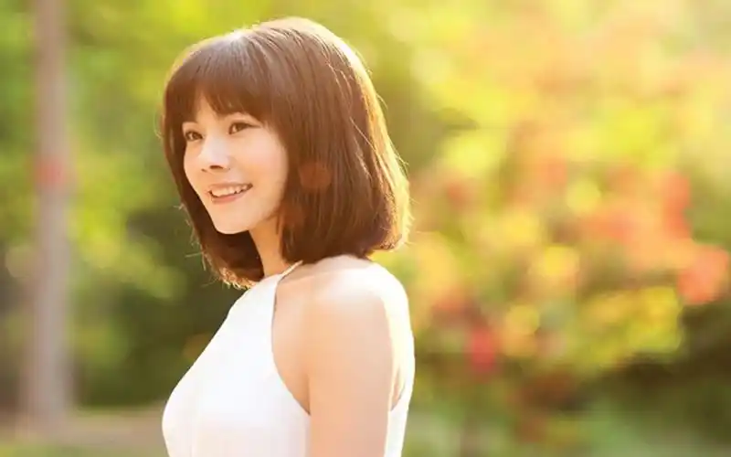 超级女声林爽小清新写真电脑壁纸