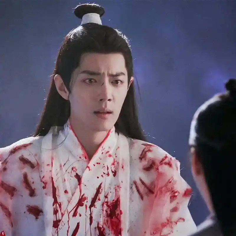 肖战一滴泪镜头# 《玉骨遥》肖战时影一滴泪哭戏镜头,呜呜呜我的矢父