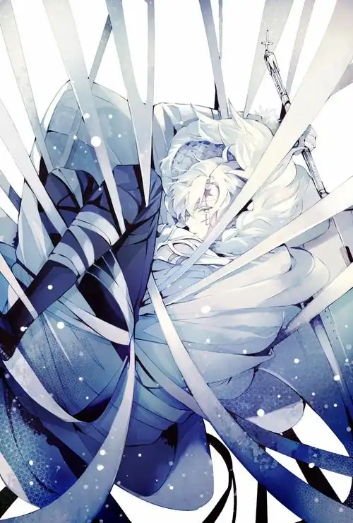 p站美图推荐——银发美少年特辑