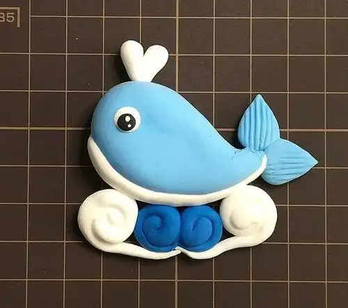 公益微课 | 可爱的鲸鱼冰箱贴带来清新海洋风(有制作