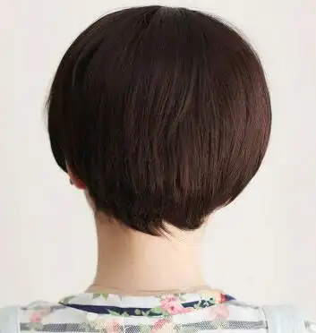 蘑菇头后面的发型图片蘑菇头好看吗