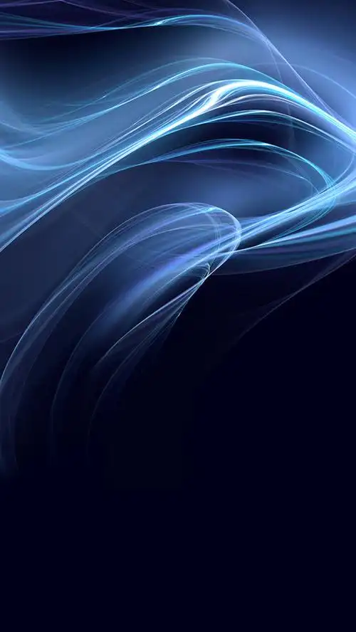 蓝色线条黑色h5背景