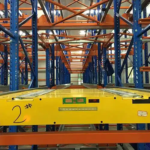 深圳智能货架四向车货架可以使用铁箱上货架吗_容器_托盘_行业