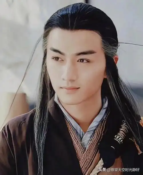 男古装头发(古装剧中男明星全束发vs披发)(4)
