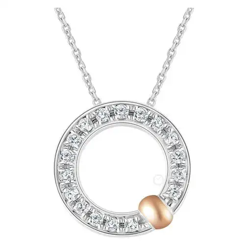 谢瑞麟18k黄金及白色黄金镶嵌钻石吊坠吊坠(1 / 1)