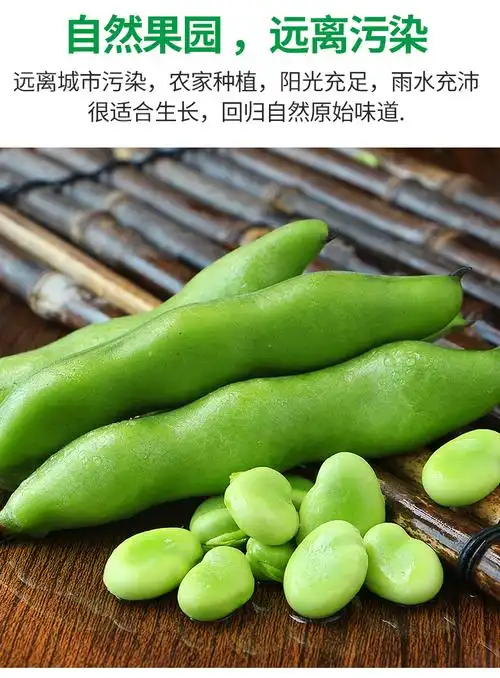 恬女神 新鲜云南蚕豆米带壳本地生蚕豆5斤装批发小胡豆当季蔬菜 10斤