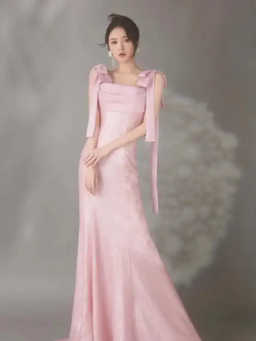 湖南卫视跨年晚会节  靳梦佳7015lafine pris礼服03青春中国