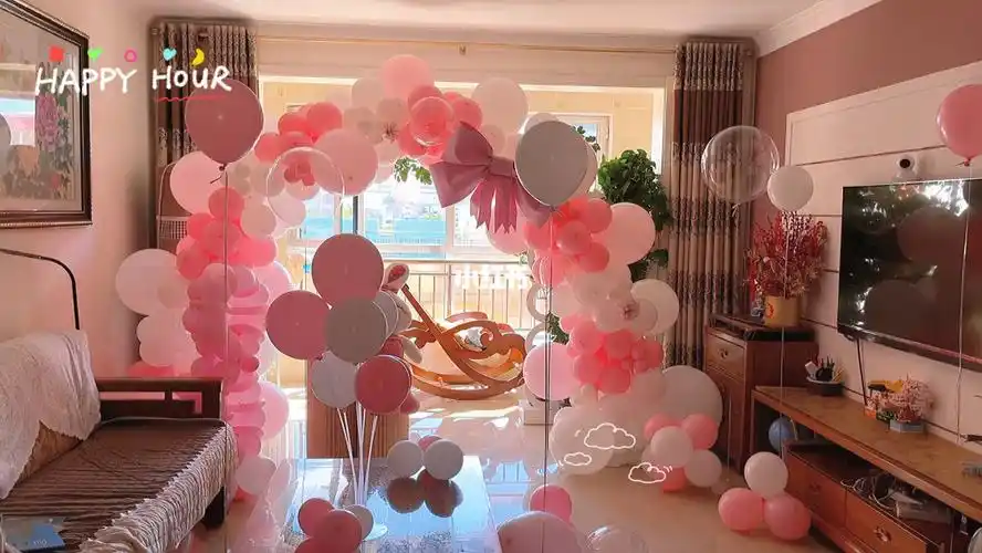 家里宝宝生日宴布置