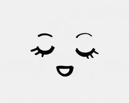 害羞 - 极简手绘表情