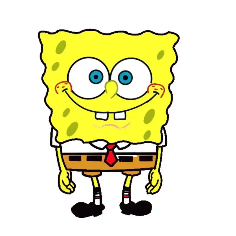 过程画 #手绘 #海绵宝宝 #每日一画 #简笔画 我喜欢这 - 抖音
