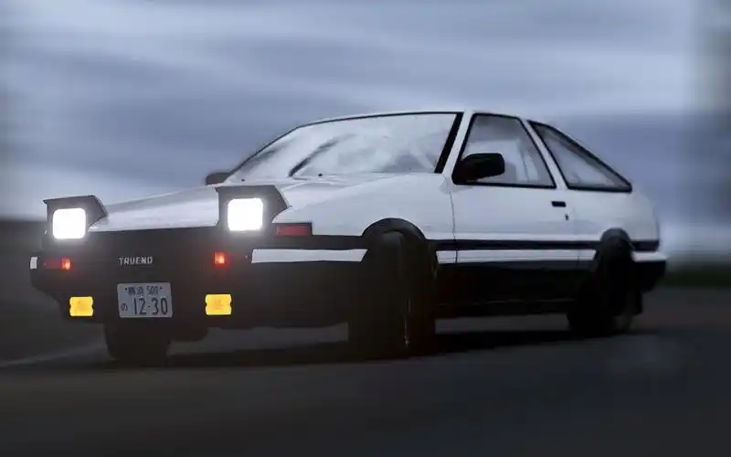 【ac】ae86长尾峠漂移!