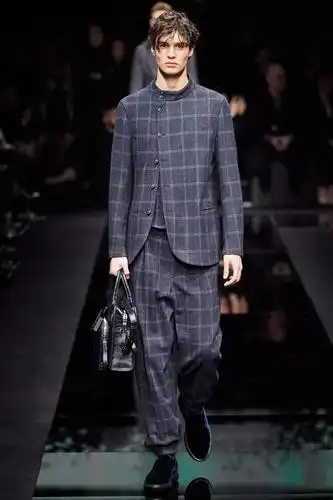 阿玛尼giorgioarmani2020秋冬男装秀