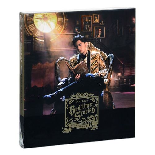 周杰伦的床边故事/睡前故事 第14张专辑唱片cd 歌词本 14专 睡前故事
