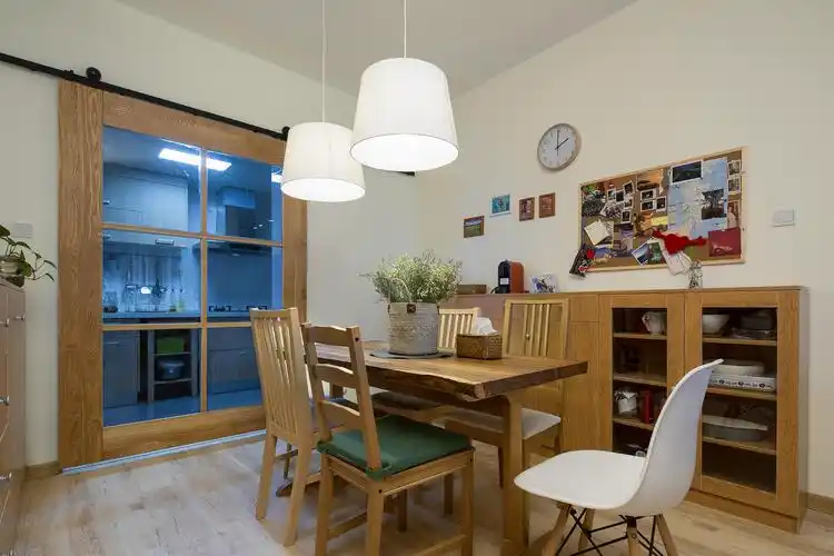 132平muji风格家餐厅布局图