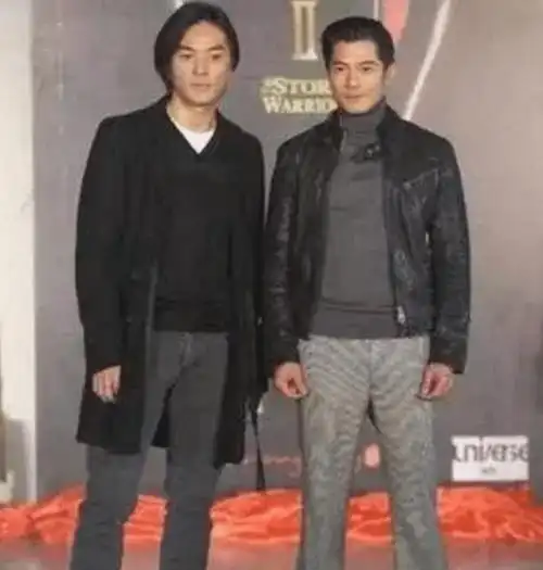 当179cm郑伊健撞上171cm郭富城,网友:谁谎报身高一目了然!