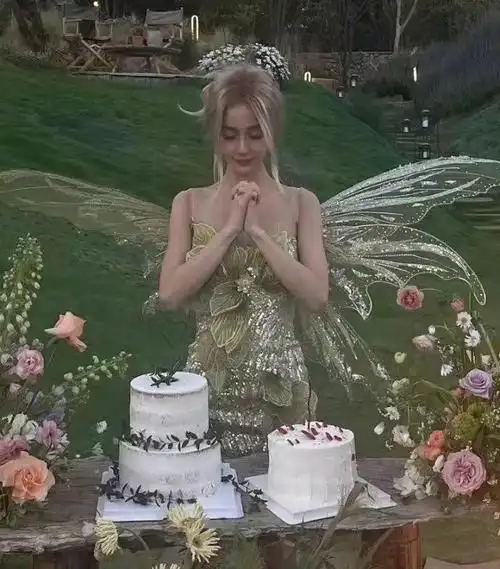 杨颖生日照曝光化身落入凡间精灵离婚后魅力不减反增