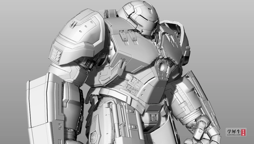 超细节反浩克装甲来袭