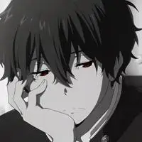 忧郁动漫男生头像伤感孤独系列合集