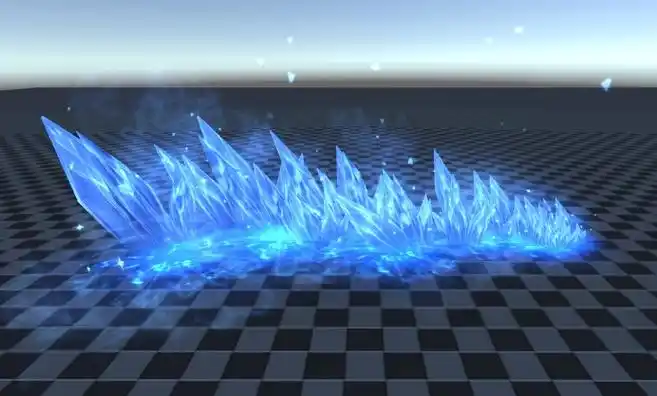 游戏特效——炫酷的冰属性技能设计! - 知乎