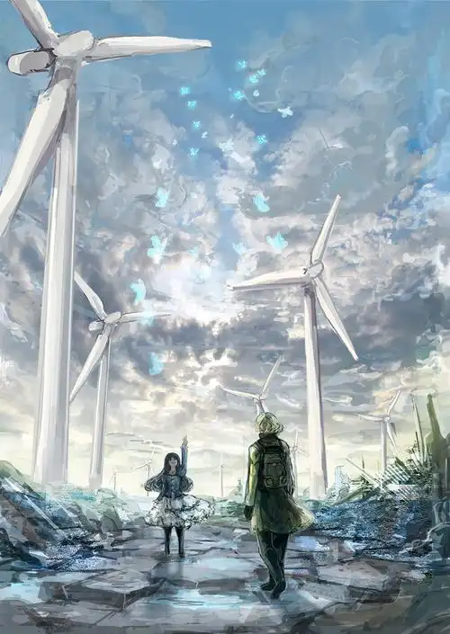 风车动漫下的唯美图篇