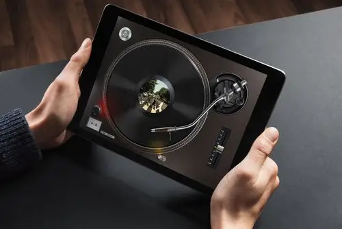 黑胶唱片机long player for pad (copy redesign)