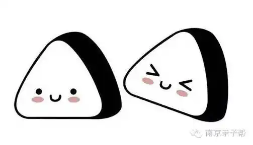 三角形的饭团简笔画