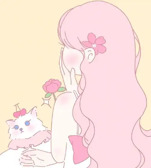 女生头像##闺蜜头像##插画头像##小仙女