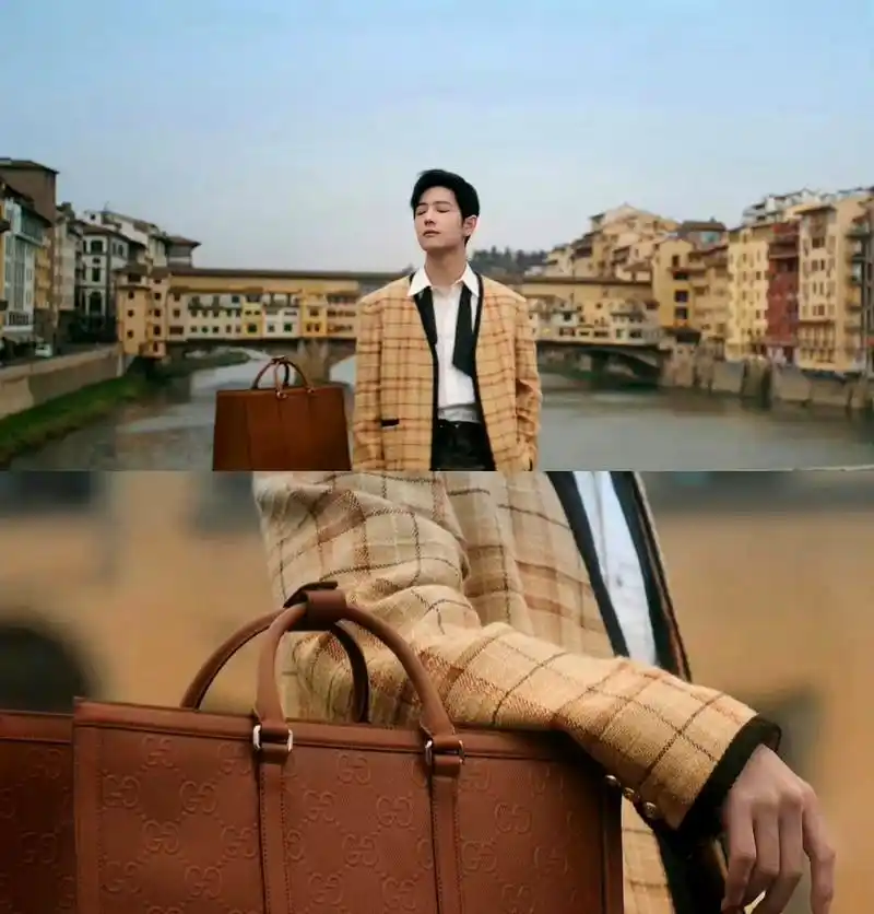 gucci品牌代言人肖战新图