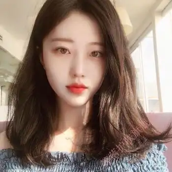 假发女中长发中分无刘海自然逼真齐肩锁骨fa时尚网红学生全头套式  花