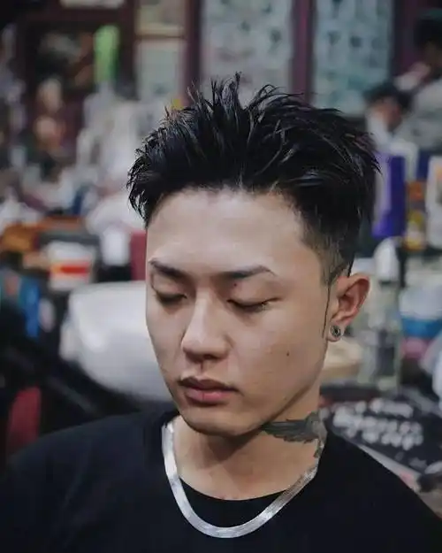 "渣男发型"_发型