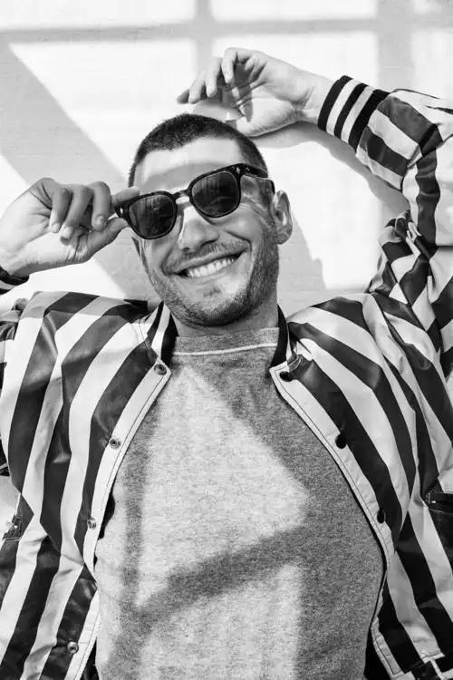 超帅的大叔型男模 julian morris