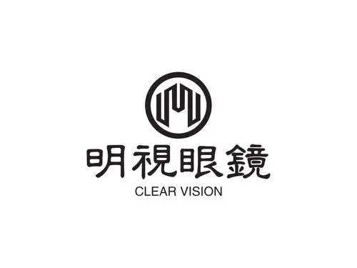 明视眼镜logo设计案例