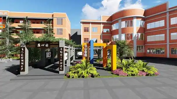 校品数科:校园景观设计案例,及设计中要遵循的原则