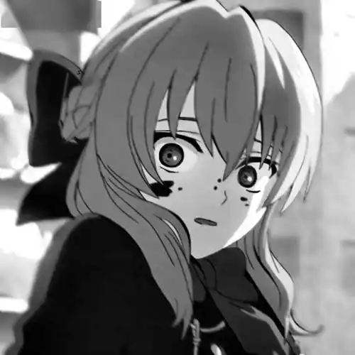 动漫头像黑白丧男女生头像