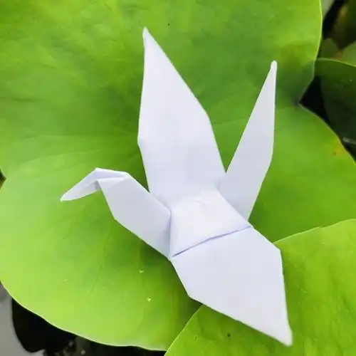 千纸鹤折纸成品100只纯色工艺纸鹤串七夕店铺房间聚会礼物装饰