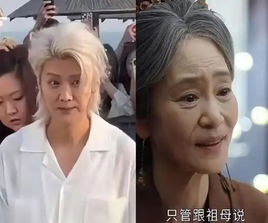 34岁鹿晗带货引热议,脸部肿胀,网友:撞脸65岁刘雪华