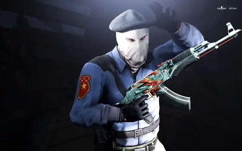 【回城】《csgo》一个对面很菜所以拿下的残局.