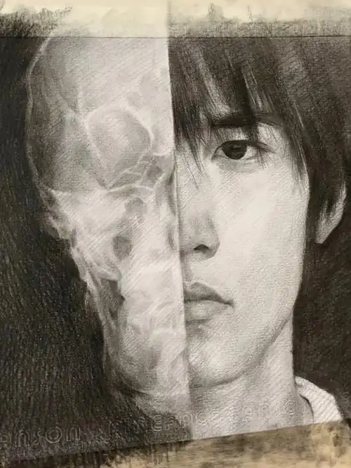 素描人物周杰伦含步骤图