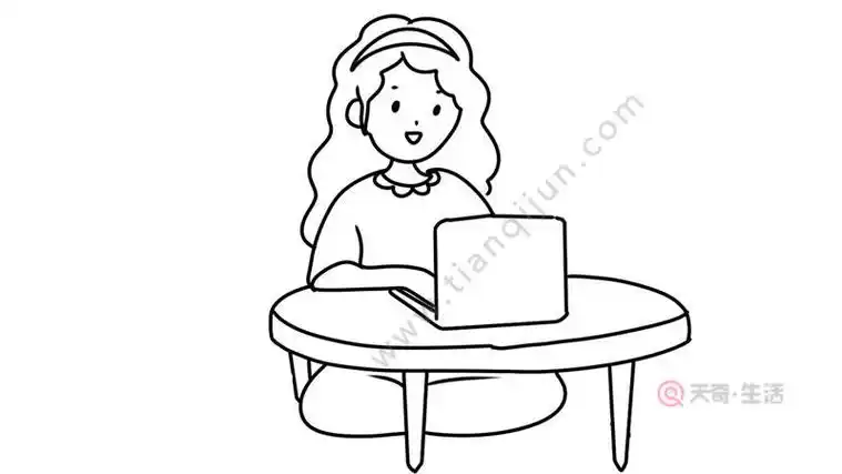 抵制网络诈骗简笔画怎么画 抵制网络诈骗简笔画画法