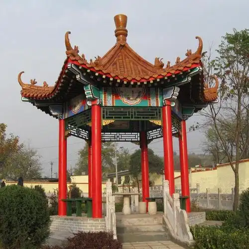 八角钢结构凉亭 钢结构凉亭 钢结构凉亭看台 占秋