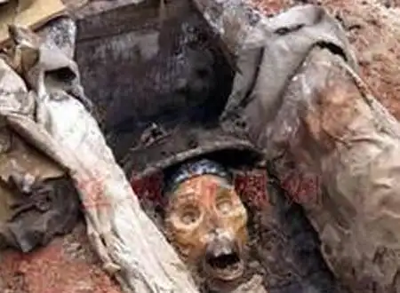 千年古墓女尸如活人眼睫毛都是完好的