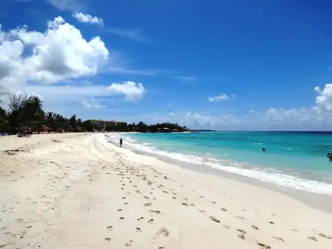 巴巴多斯海滩风景图片北美洲景色风景海景海滩风景沙滩风景巴巴多斯