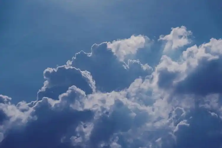 漂亮的云朵美丽的心情