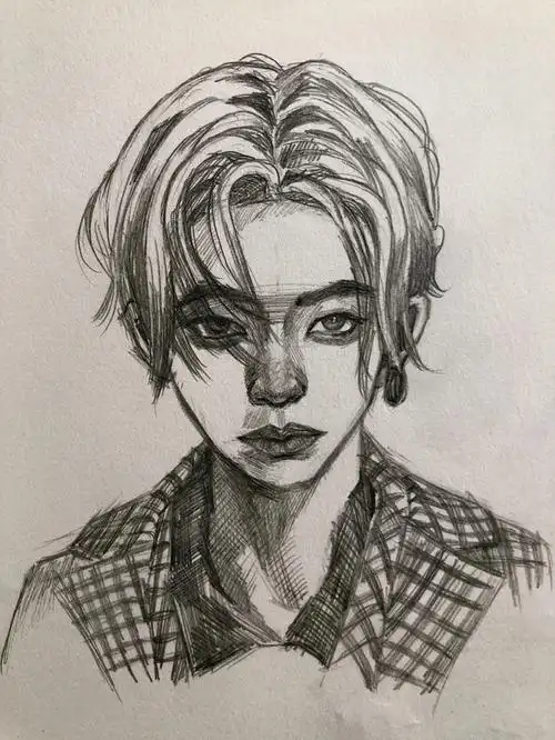 画画  #笔记灵感  #画画打卡  #小鬼  #小鬼王琳凯  #铅笔画练习