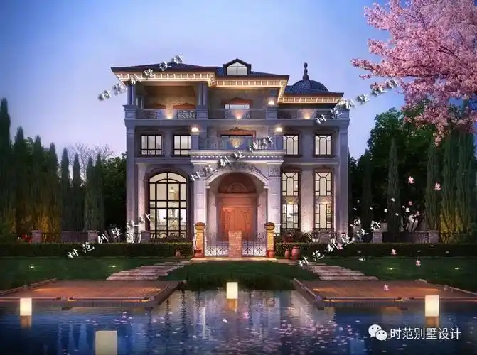 超豪华复式三层半欧式别墅,超多卧室适合四世同堂的大家庭自建