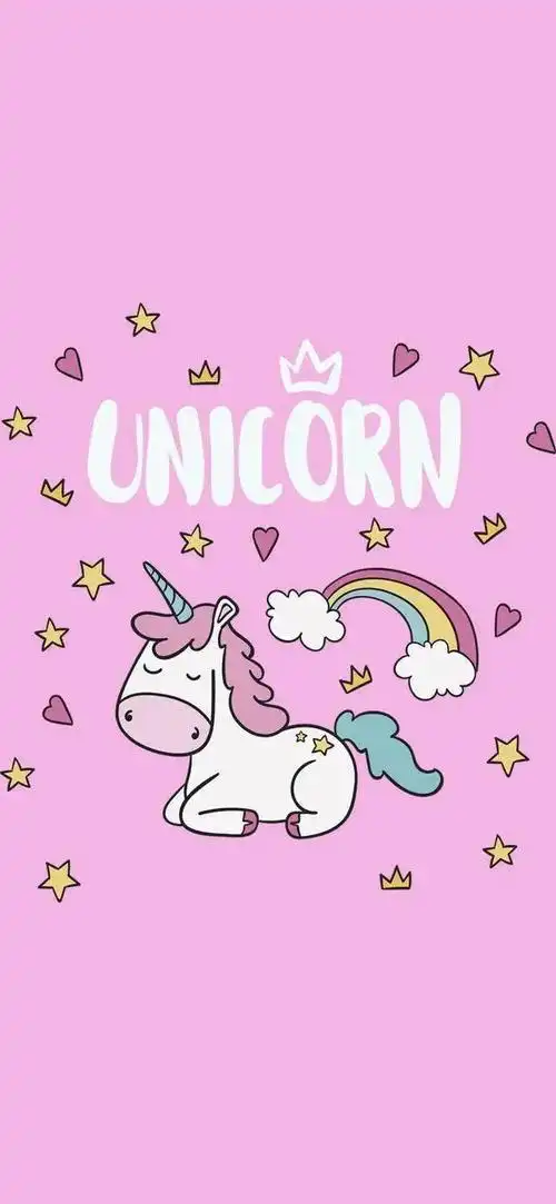 独角兽系列壁纸粉粉嫩嫩手机壁纸